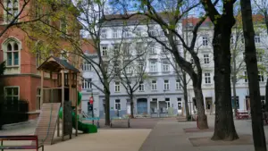 Jugendliche in Braunschweig gestalten neuen Platz an der Oker mit